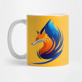 Cool Fox animal Design Mug